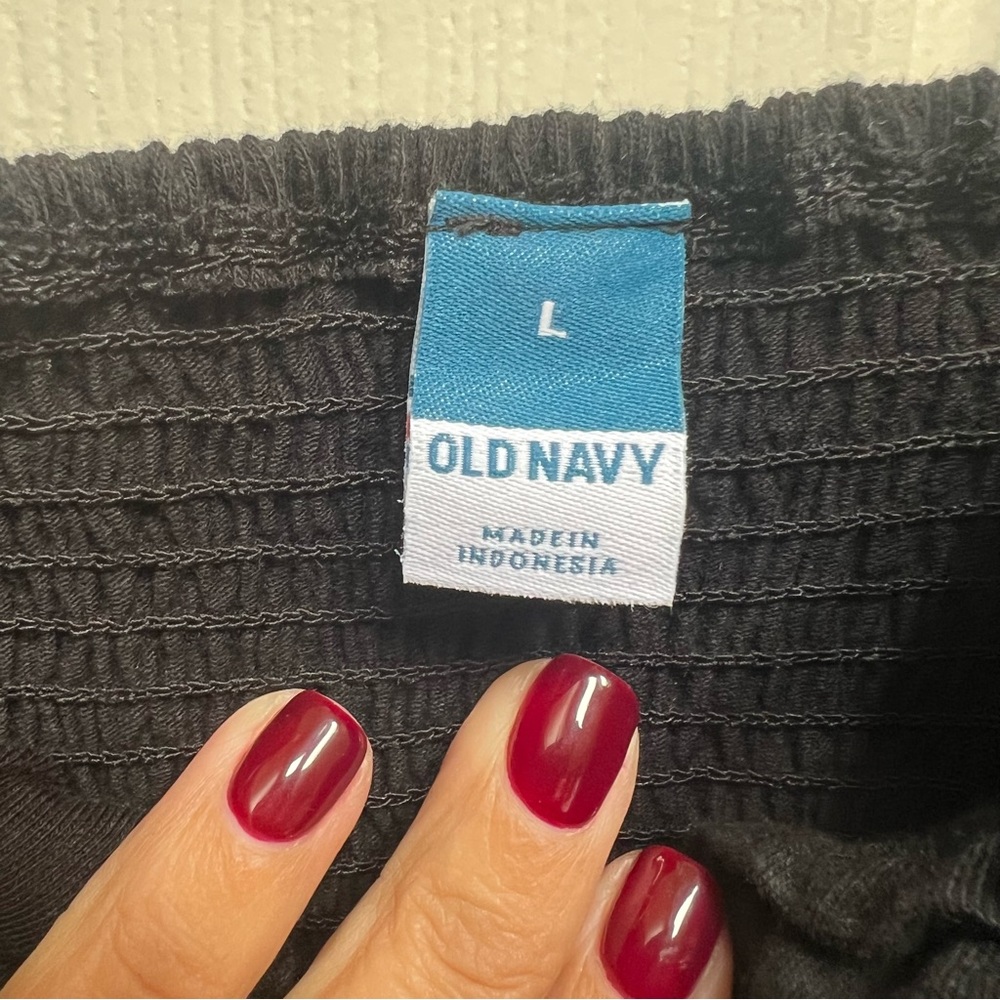 Old Navy large black sundress - Picture 6 of 7